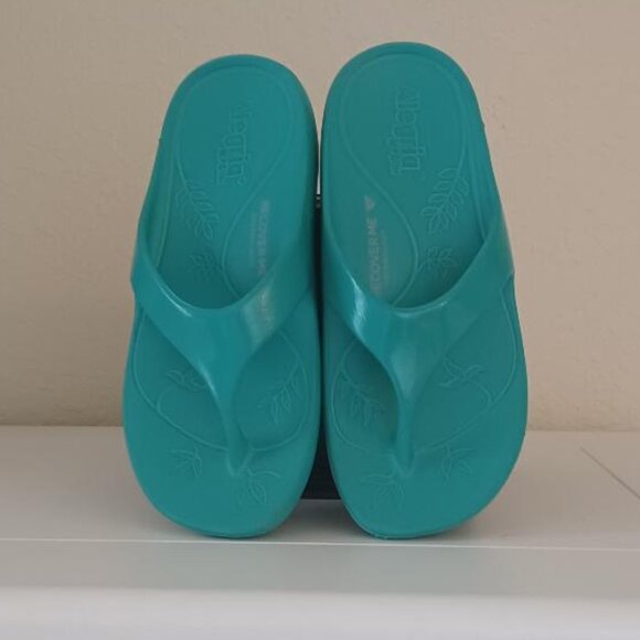 EUC Alegria Recovery Ode Aqua Gloss Sandals US Size 6/6.5 (EU 36) - Picture 10 of 14